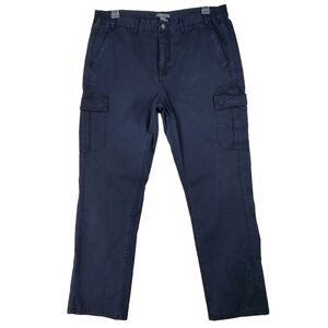 Carbon 2 Cobalt Cargo Pants Mens 38x30 Black Canvas Straight Tapered Hiking